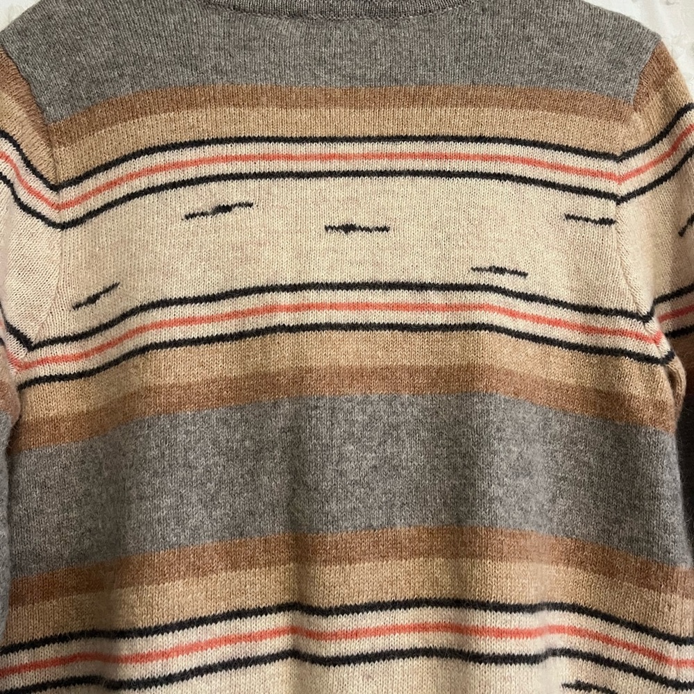 Pendleton Wool Shawl Collar Cardigan Sweater Southwest Print Size MP - Picture 3 of 8